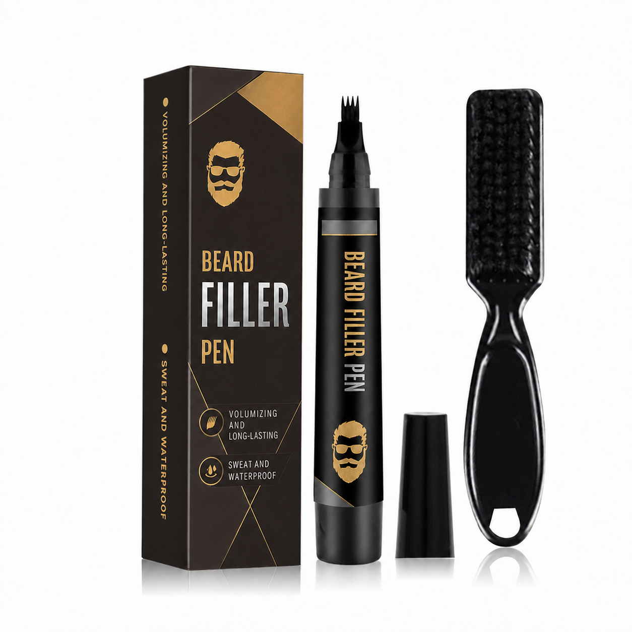 Precision Beard Filler Pen – Natural-Looking Coverage For Fuller Beard Styles