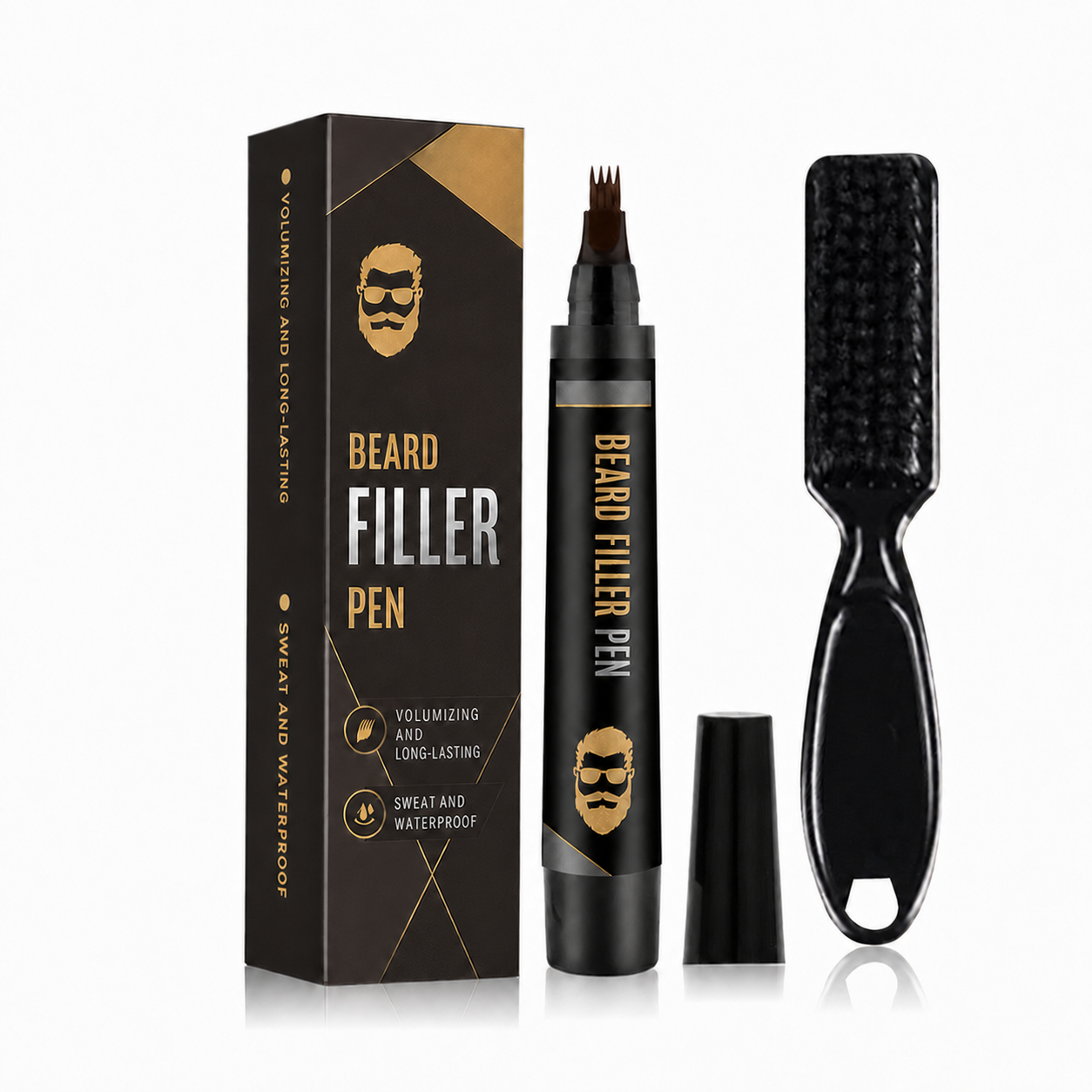 Precision Beard Filler Pen – Natural-Looking Coverage For Fuller Beard Styles