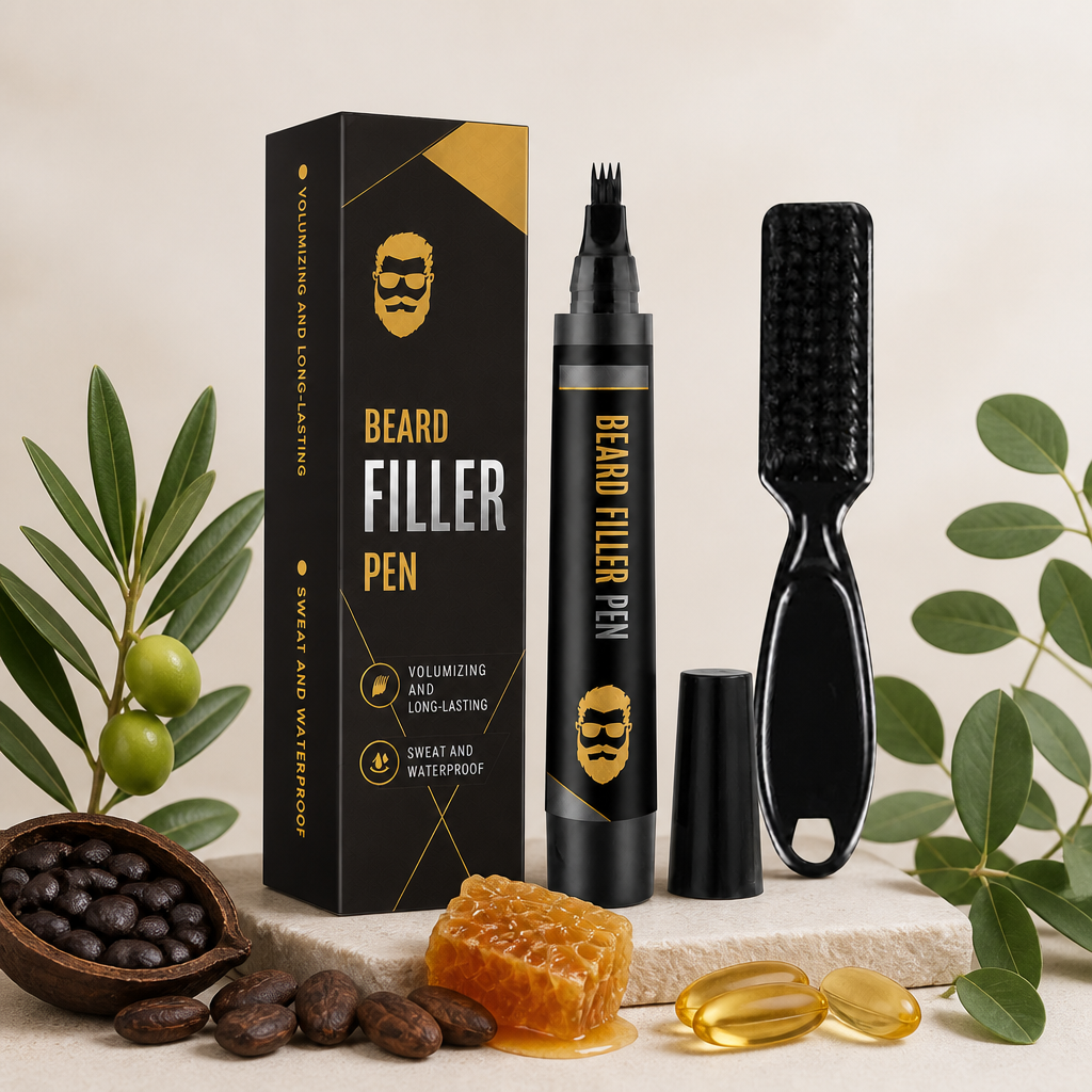 Precision Beard Filler Pen – Natural-Looking Coverage For Fuller Beard Styles