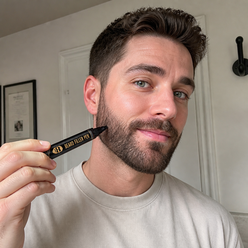Precision Beard Filler Pen – Natural-Looking Coverage For Fuller Beard Styles