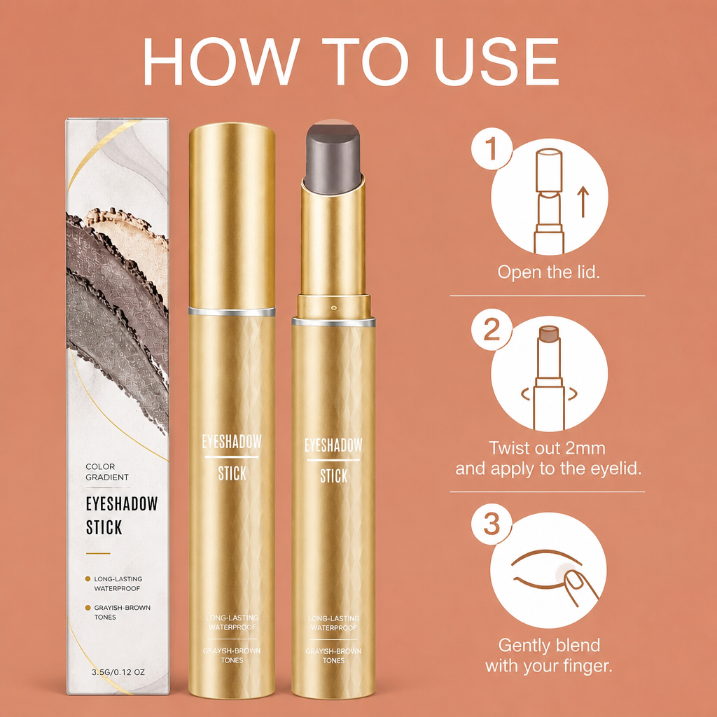 Multi-Color Cream Eyeshadow Stick – Effortless Blendable Eye Makeup