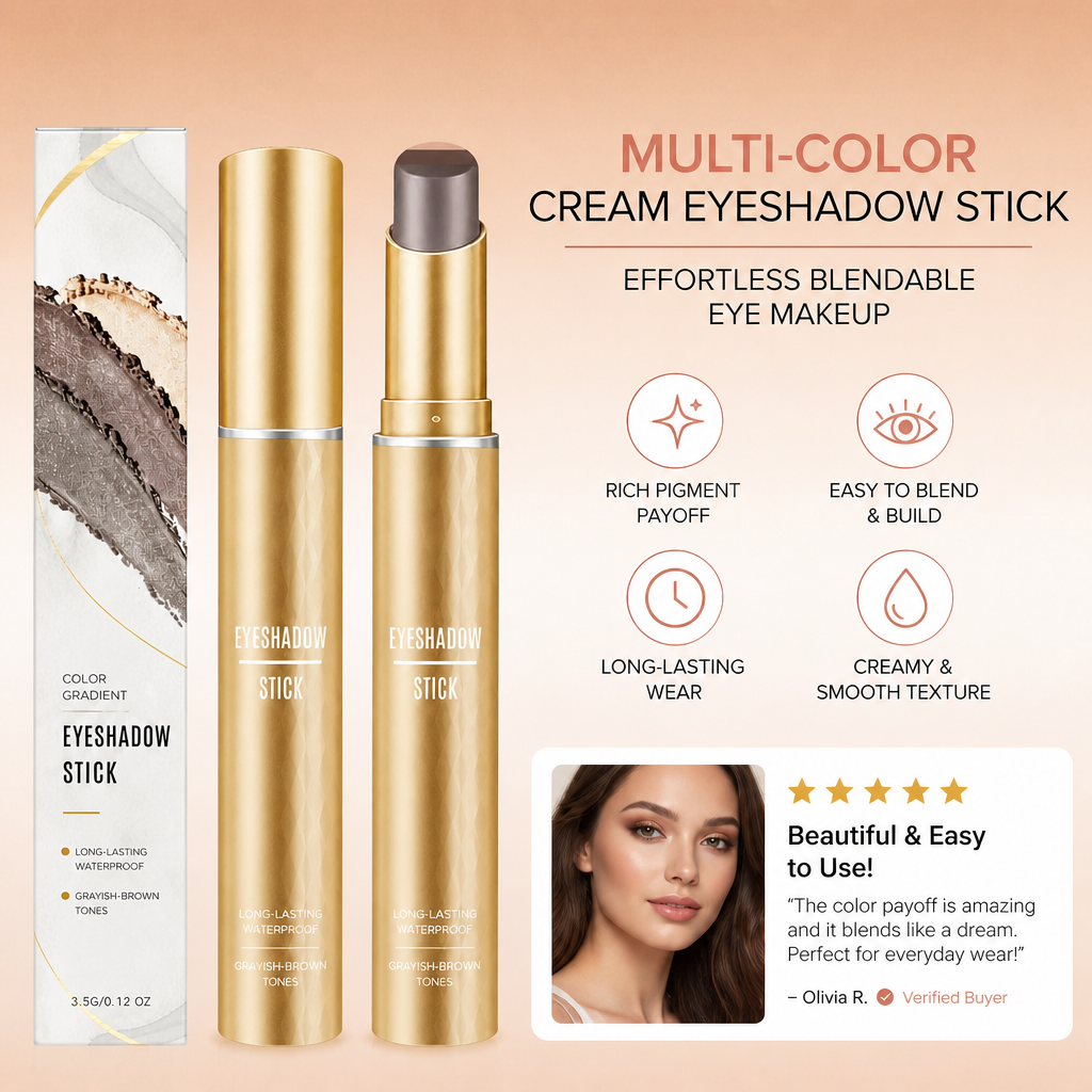 Multi-Color Cream Eyeshadow Stick – Effortless Blendable Eye Makeup