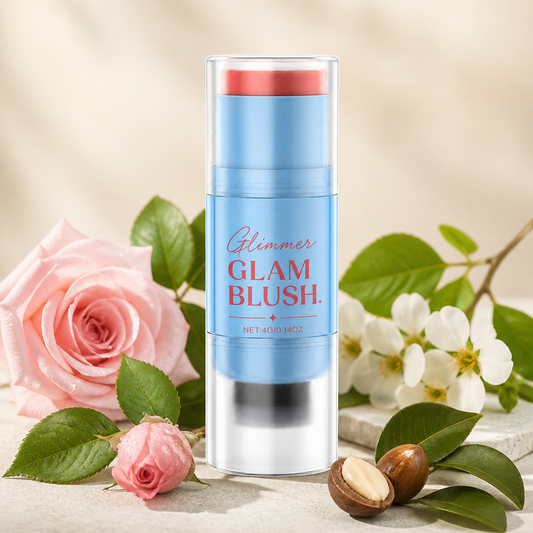 Double-Ended Cream Blush Stick – Soft Blendable Color For A Natural Glow