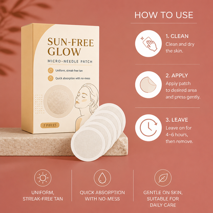 MicroNeedle Tanning Patch – Self-Tanning Care For A Natural Glow