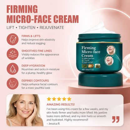 Firming Face Cream – Hydrating Care for a Smoother-Looking Contour