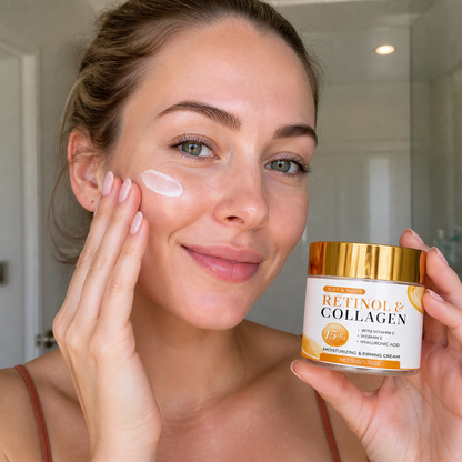 Collagen & Retinol Gua Sha Cream – Smooths, Firms & Refines Skin