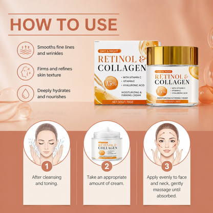 Collagen & Retinol Gua Sha Cream – Smooths, Firms & Refines Skin