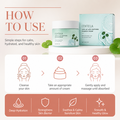 Centella Moisture Cream – Soothes, Hydrates & Strengthens Skin Barrier