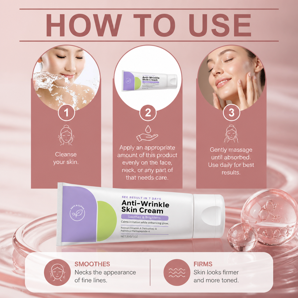 Retinol Peptide Firming Cream – Smooths & Supports Youthful-Looking Skin