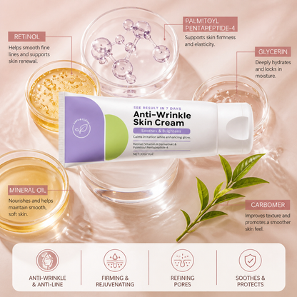 Retinol Peptide Firming Cream – Smooths & Supports Youthful-Looking Skin