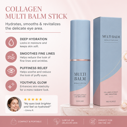 Collagen Multi Balm Stick – Hydrates & Smooths the Look of Fine Lines