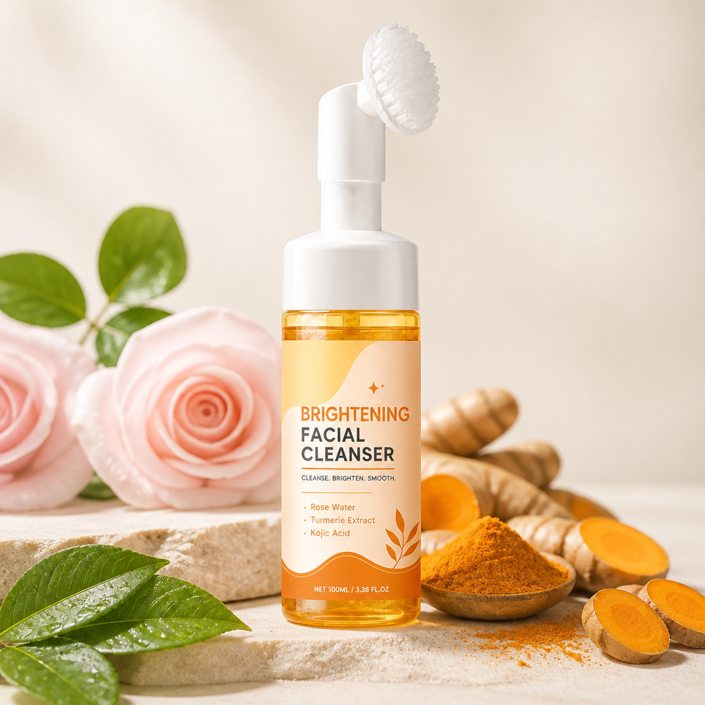 Turmeric & Kojic Cleansing Foam – Deep Cleansing for Smooth, Fresh Skin