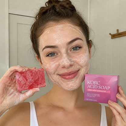 Kojic Acid Brightening Cleansing Soap – Smooth & Even-Looking Skin