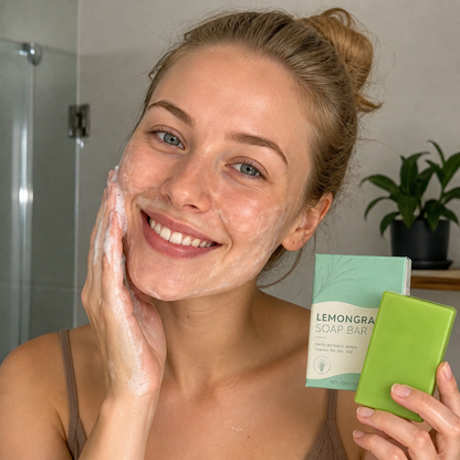 Hyaluronic Acid & Shea Butter Cleansing Bar – Soft, Hydrated Skin