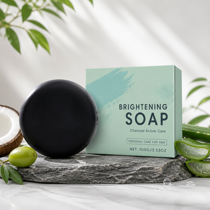Charcoal Brightening Soap – Deep Cleansing Bar for Smooth, Fresh Skin