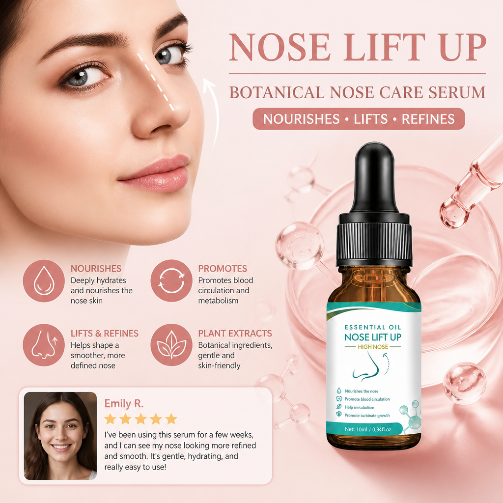 Botanical Nose Care Serum – Hydrating Formula for a Smooth-Looking Nose