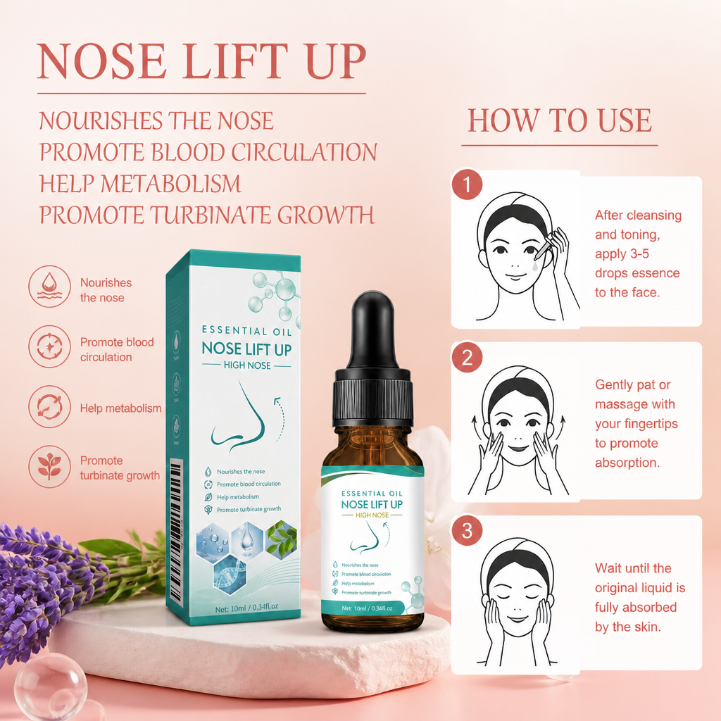 Botanical Nose Care Serum – Hydrating Formula for a Smooth-Looking Nose