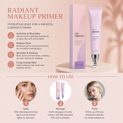 Radiant Makeup Primer – Hydrating Base for a Smooth, Luminous Finish