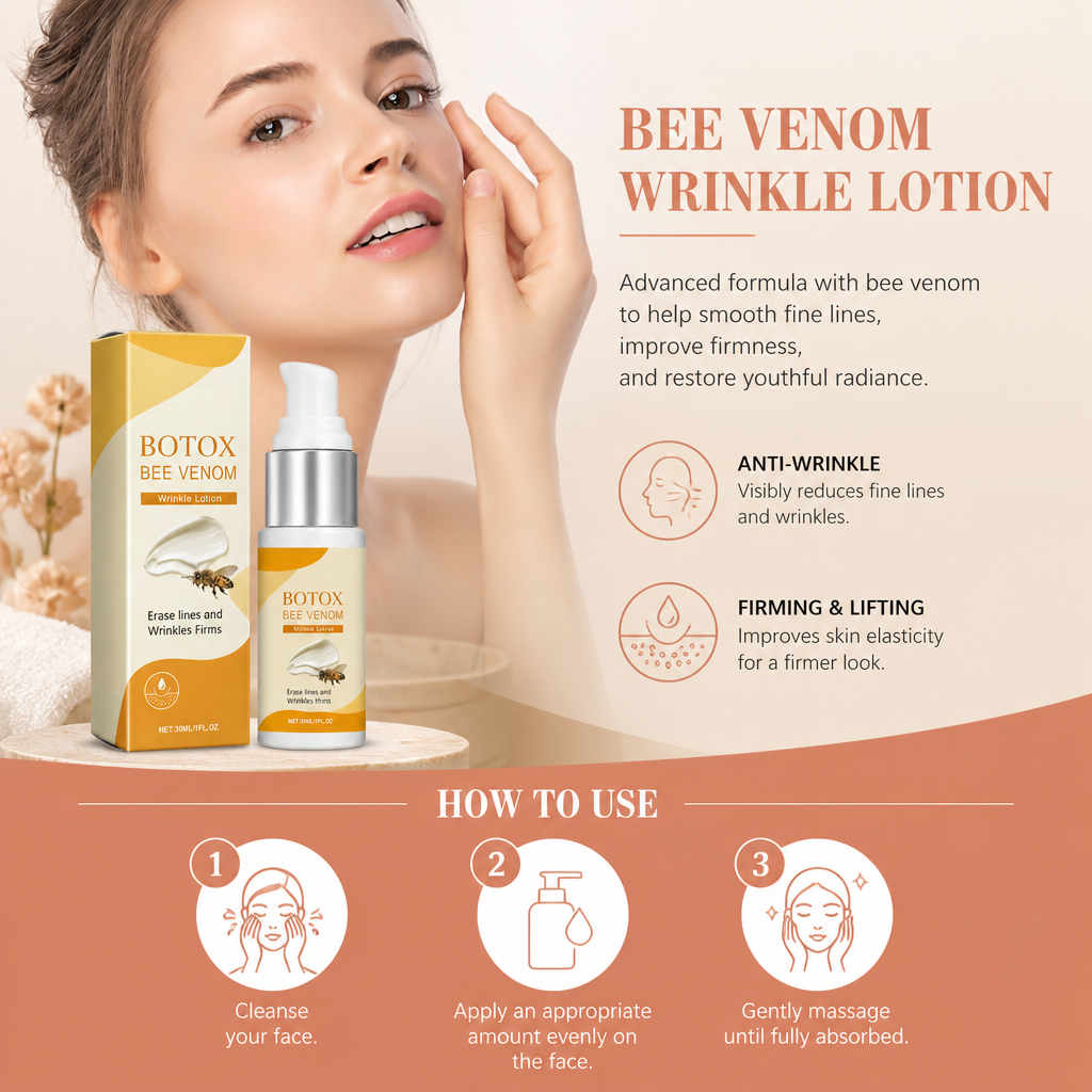 Bee Venom Facial Cream – Nourishing Formula for Firmer, Smoother Skin