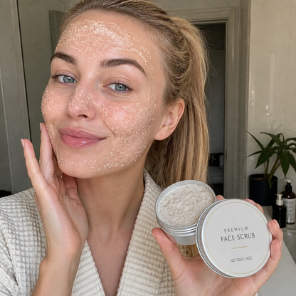 Walnut Shell Facial Scrub – Gentle Exfoliation for Smooth, Fresh Skin