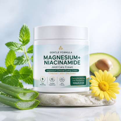 Magnesium & Niacinamide Cooling Cream – Daily Comfort for Muscles & Joints