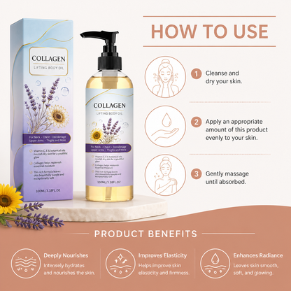 Collagen Body Oil – Nourishing Formula for Smooth, Radiant Skin