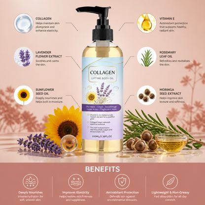 Collagen Body Oil – Nourishing Formula for Smooth, Radiant Skin