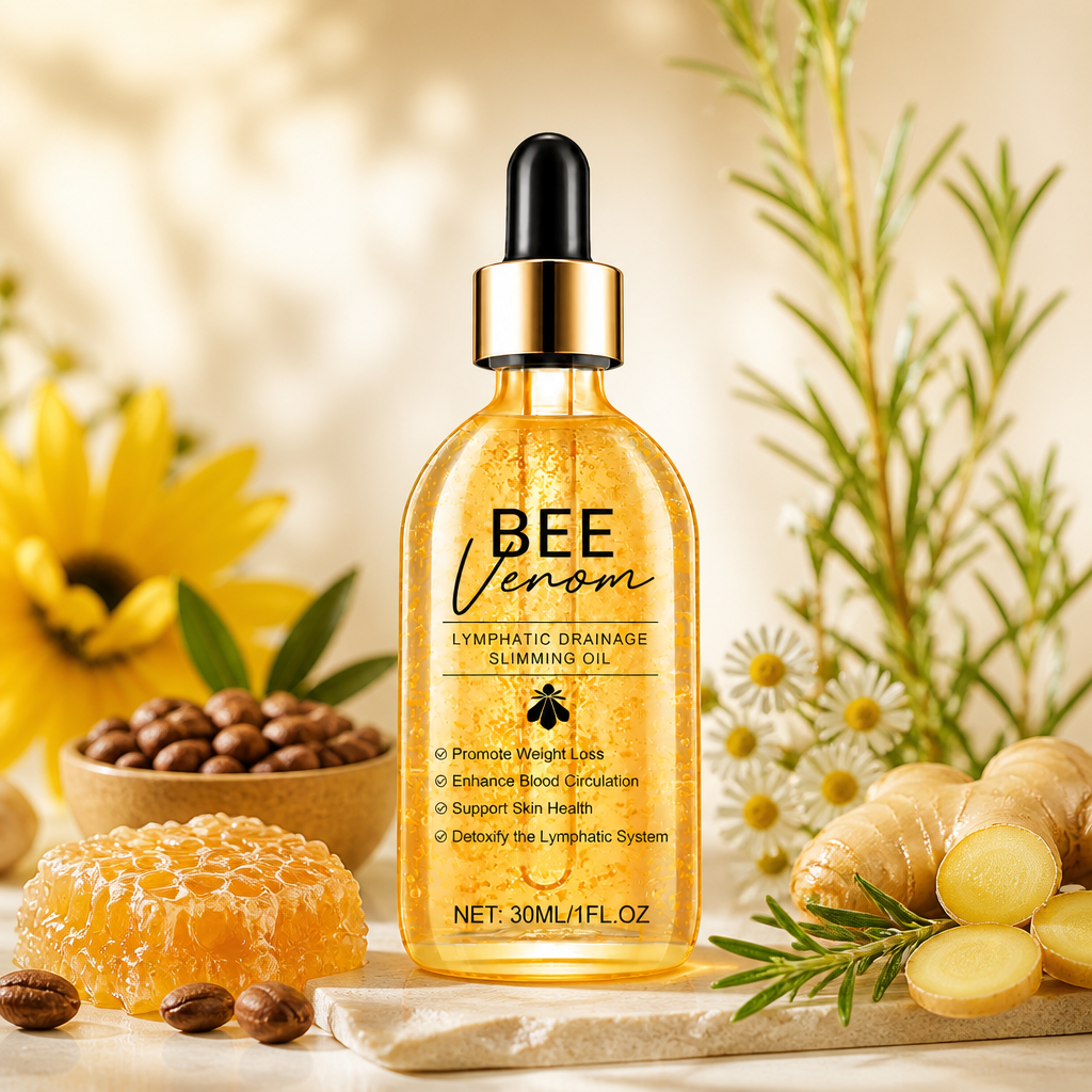 Bee Venom Body Sculpting Oil – Nourishing Formula for Firmer-Looking Skin