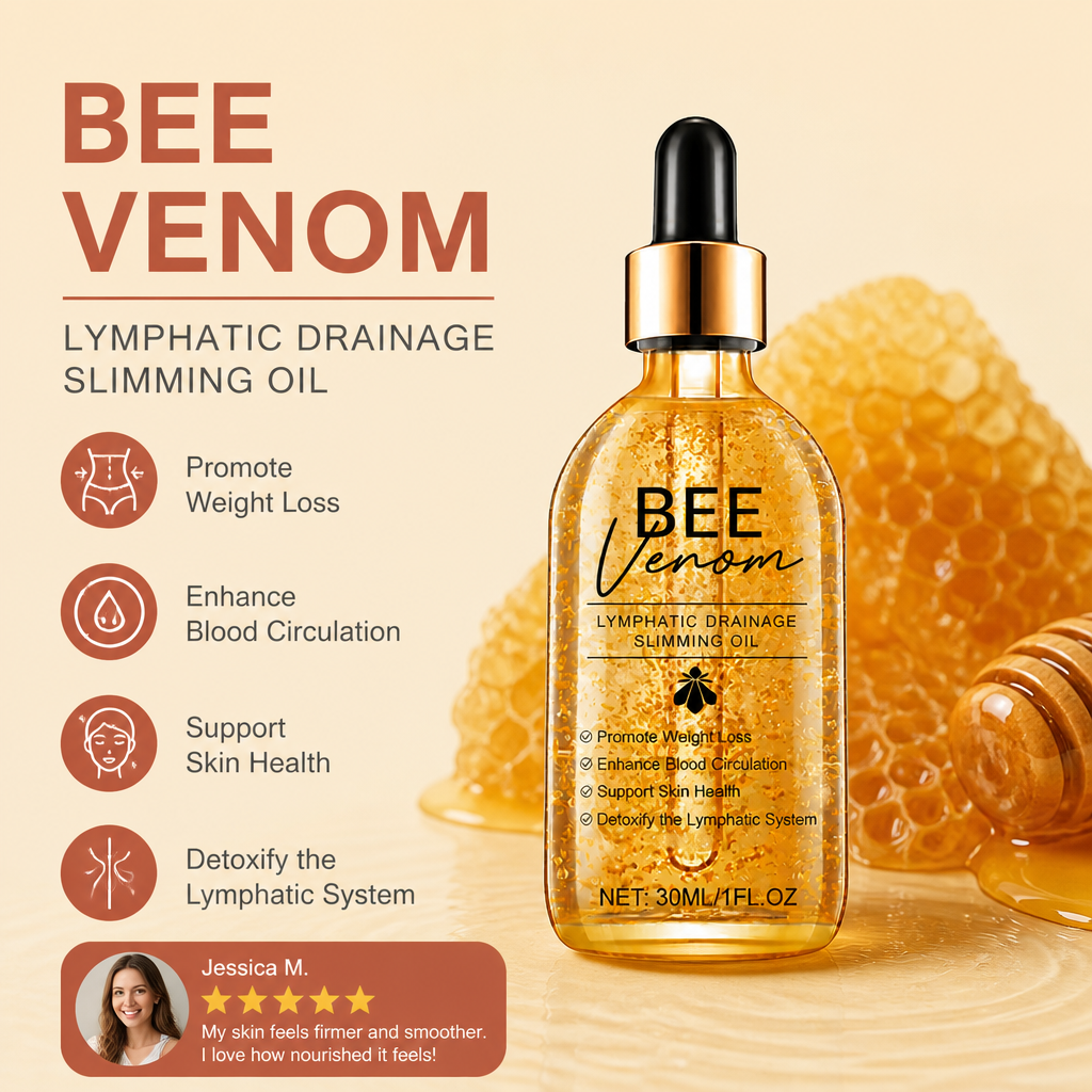 Bee Venom Body Sculpting Oil – Nourishing Formula for Firmer-Looking Skin
