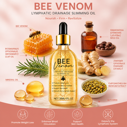 Bee Venom Body Sculpting Oil – Nourishing Formula for Firmer-Looking Skin