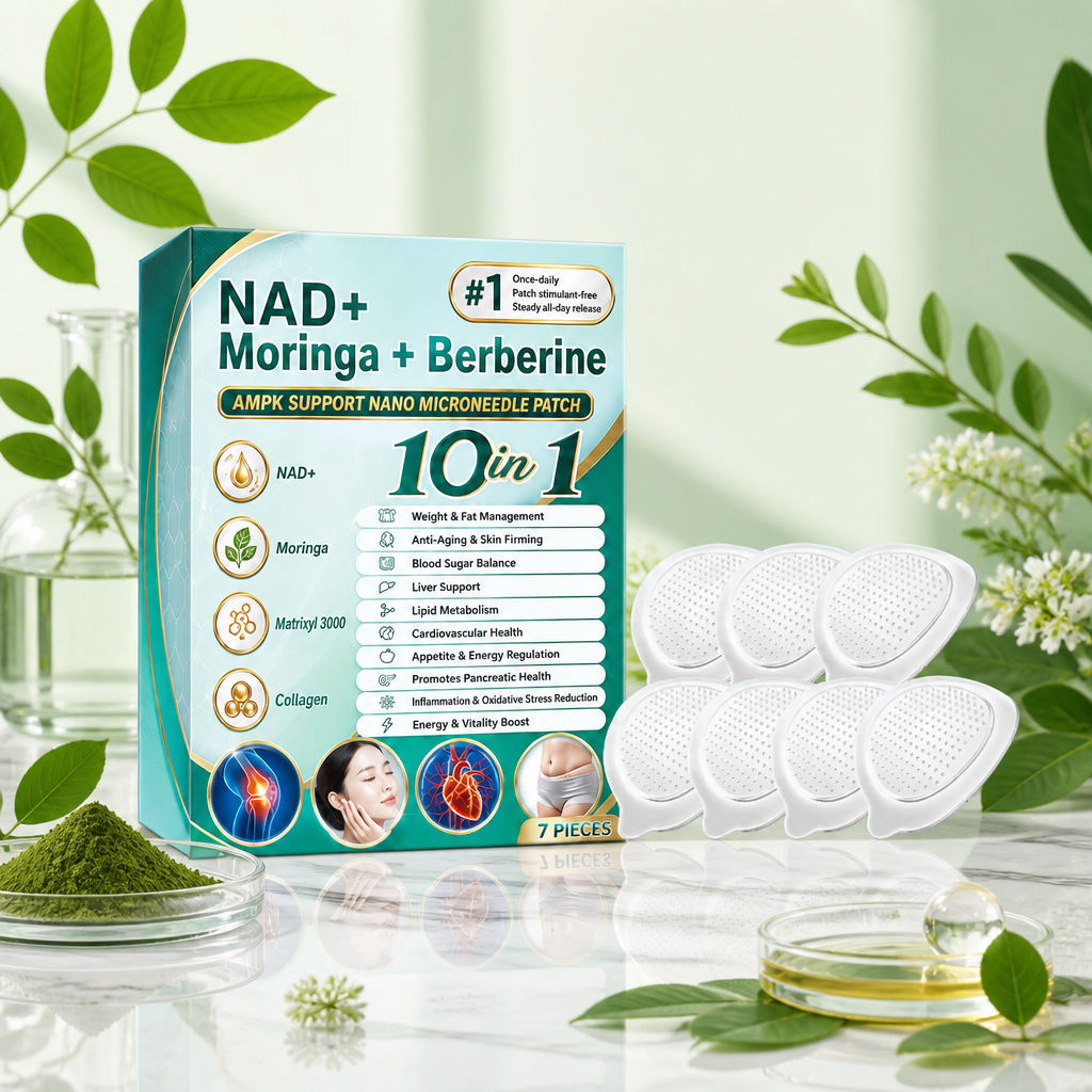 Nourishing Microneedle Body Patches for Daily Wellness Support