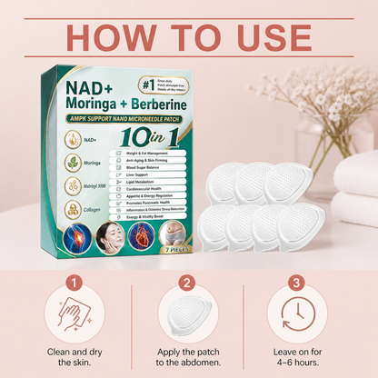 Nourishing Microneedle Body Patches for Daily Wellness Support