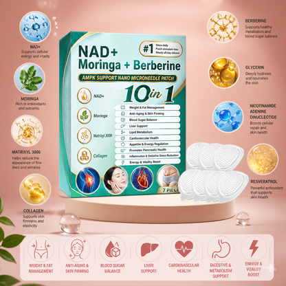 Nourishing Microneedle Body Patches for Daily Wellness Support
