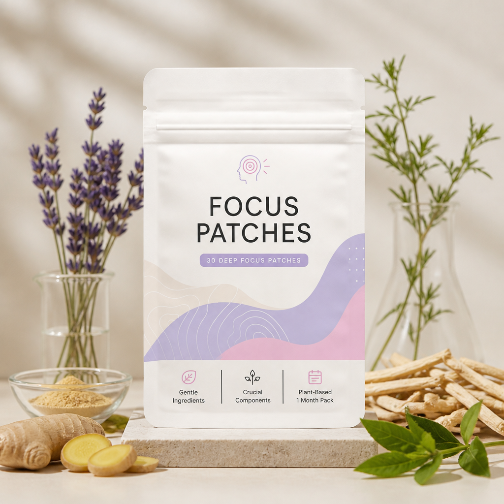 Focus Support Patches – Botanical Formula for Daily Clarity