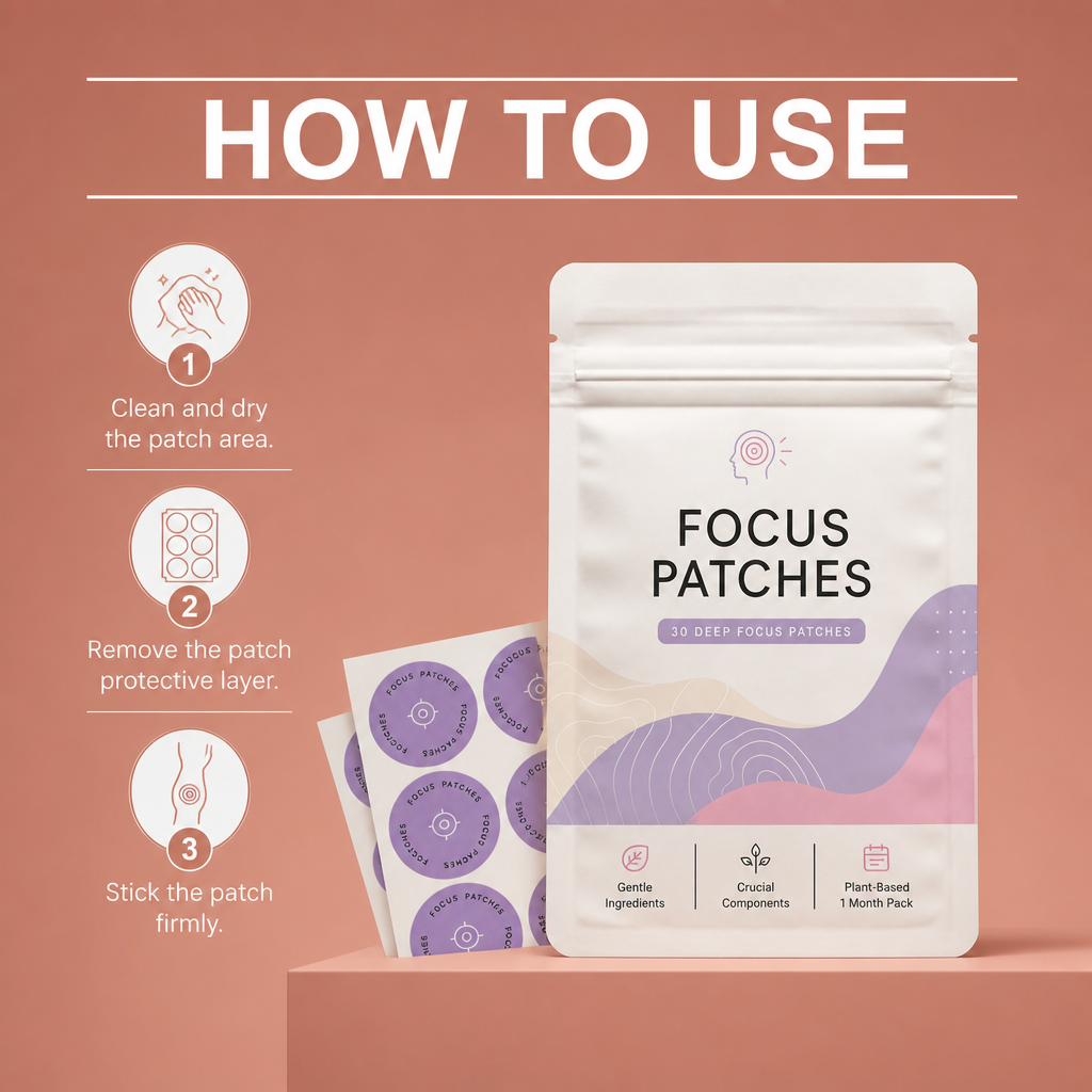 Focus Support Patches – Botanical Formula for Daily Clarity