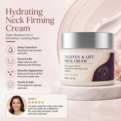 Hydrating Neck Firming Cream – Daily Moisture for a Smoother-Looking Neck