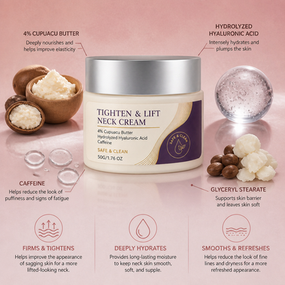 Hydrating Neck Firming Cream – Daily Moisture for a Smoother-Looking Neck