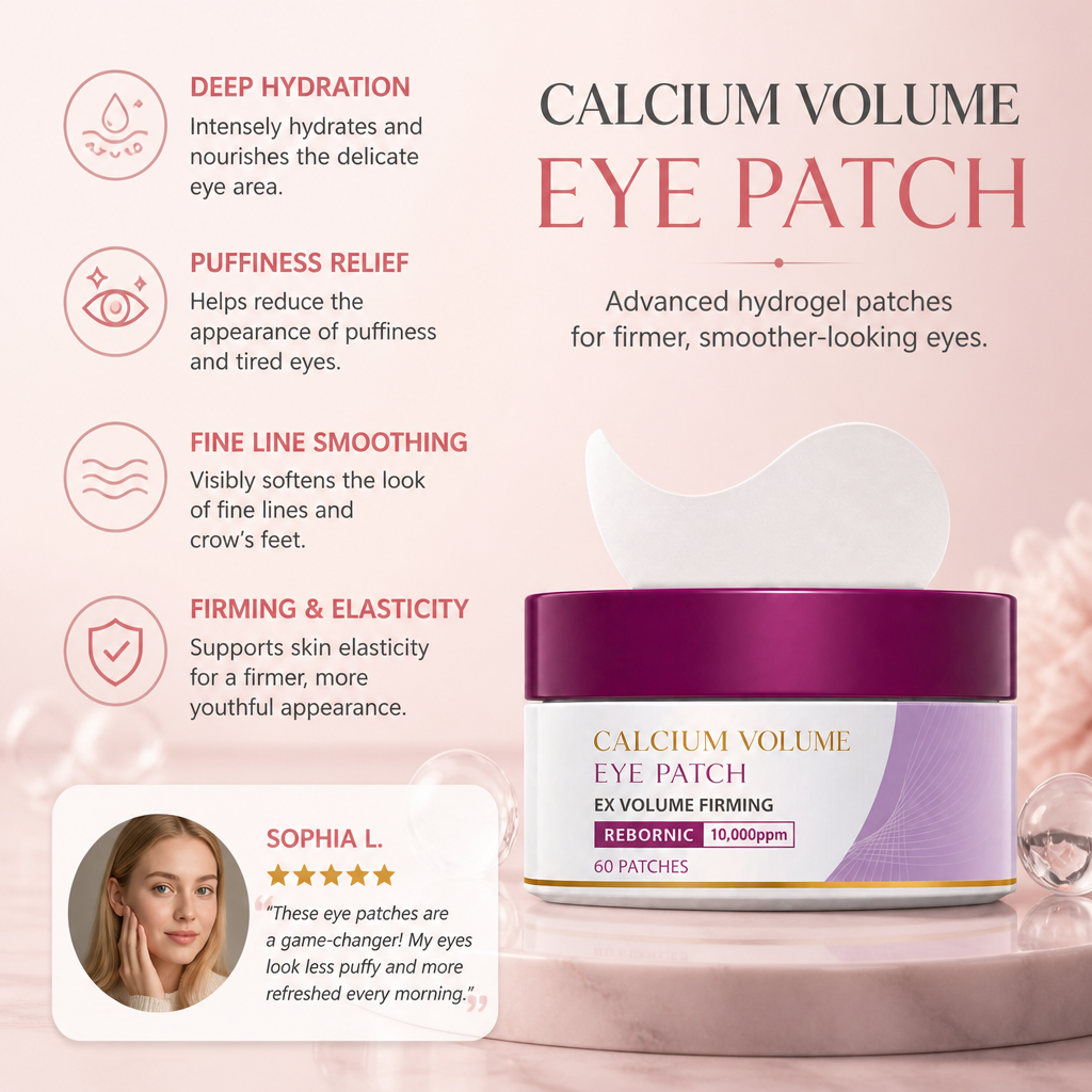 Hydrogel Collagen Eye Patches – Hydrating Care for Smoother-Looking Eyes