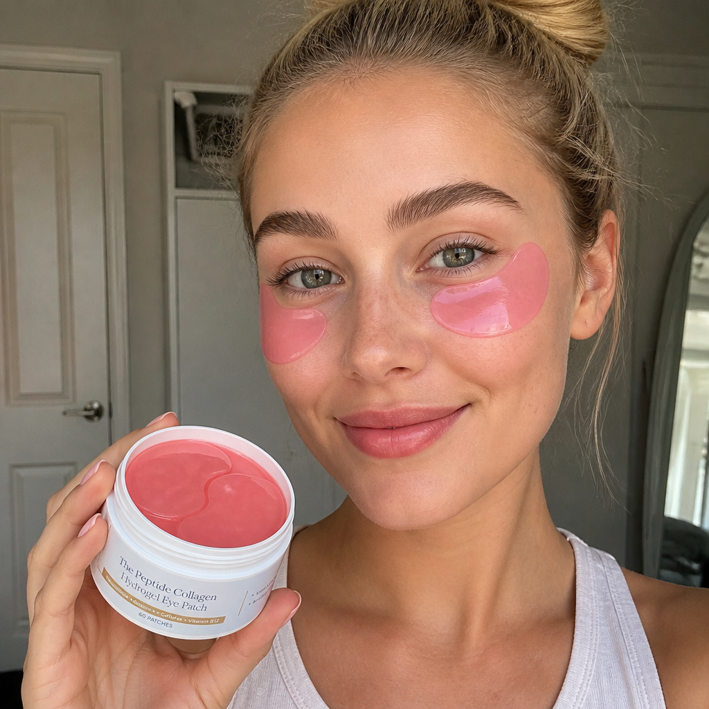 Peptide Collagen Hydrogel Eye Patches – Hydrating Care for Brighter Eyes