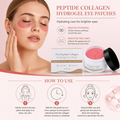 Peptide Collagen Hydrogel Eye Patches – Hydrating Care for Brighter Eyes