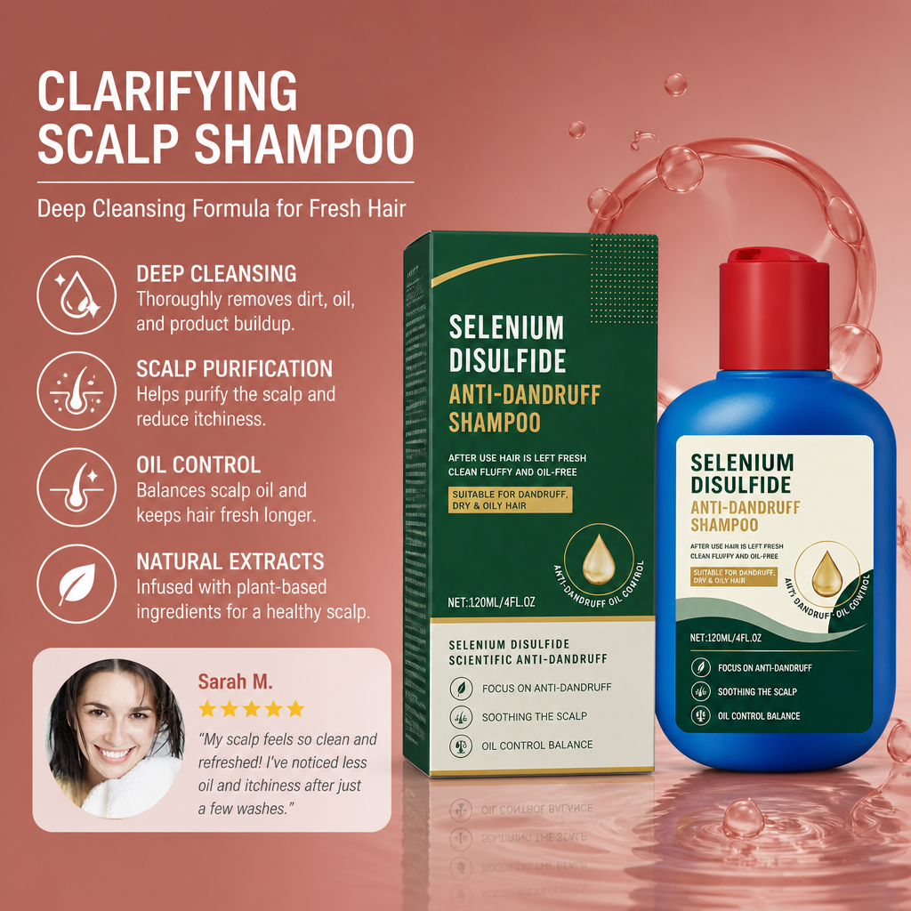 Clarifying Scalp Shampoo – Deep Cleansing Formula for Fresh Hair Care