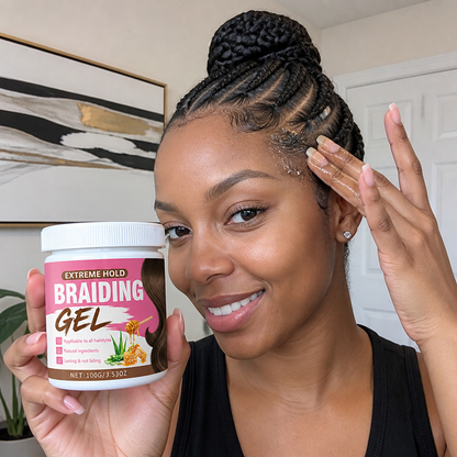 Extreme Hold Braiding Gel – Smooth Styling Formula for Defined Braids