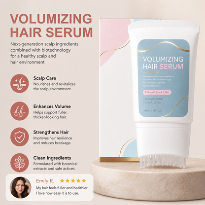 Volumizing Hair Serum – Scalp Care Formula for Fuller Looking Hair