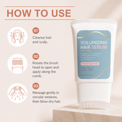 Volumizing Hair Serum – Scalp Care Formula for Fuller Looking Hair
