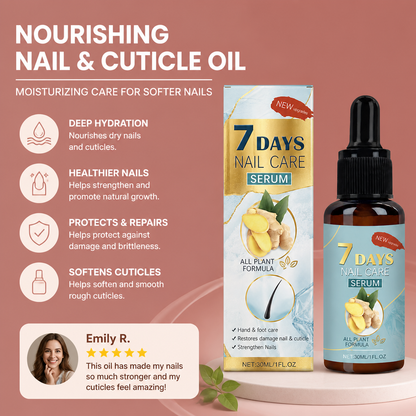 Nourishing Nail & Cuticle Oil – Moisturizing Care for Softer Nails