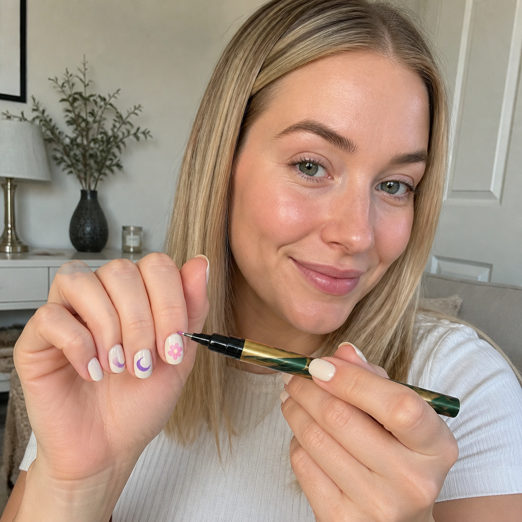 Precision Nail Art Pen – Create Vibrant Designs with Fine Tip Control