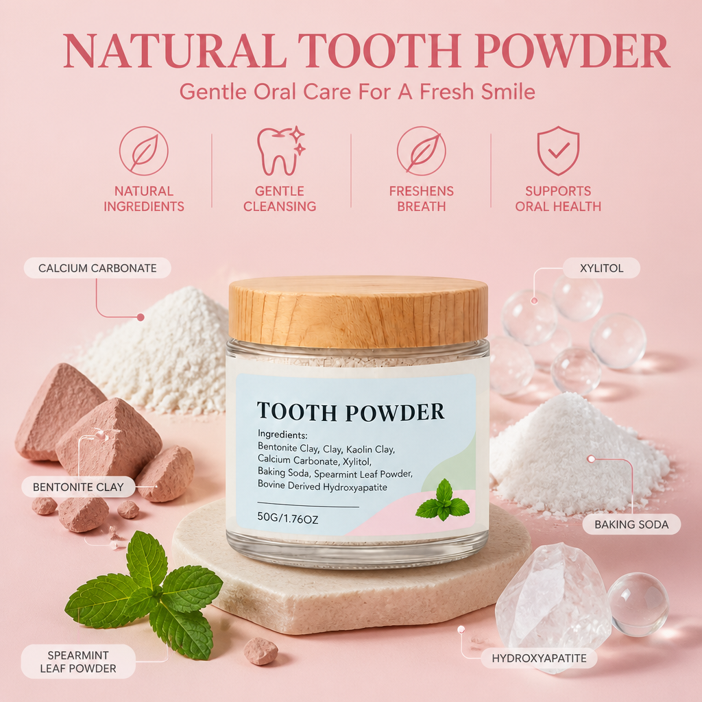 Natural Tooth Powder – Gentle Oral Care For A Fresh Smile