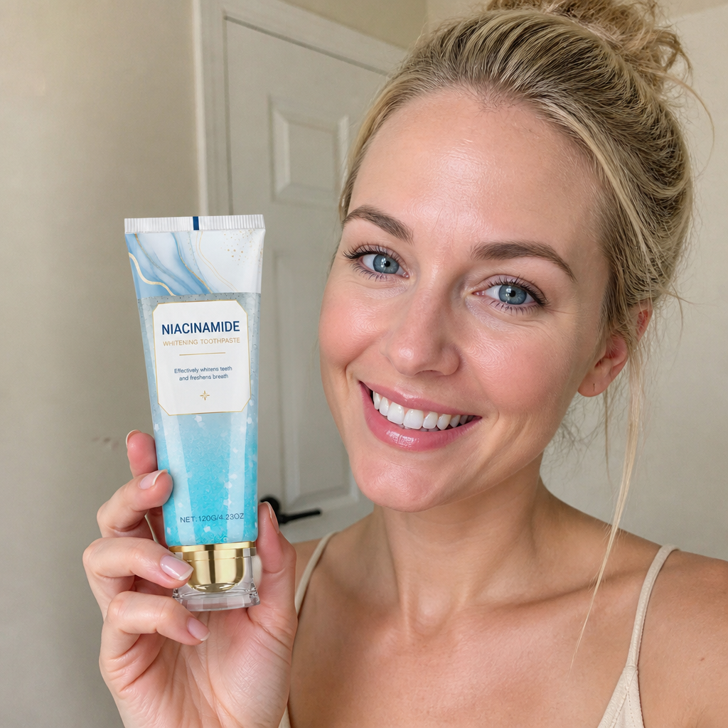 Niacinamide Whitening Toothpaste – Fresh Breath For A Brighter Smile