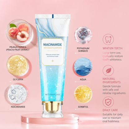 Niacinamide Whitening Toothpaste – Fresh Breath For A Brighter Smile