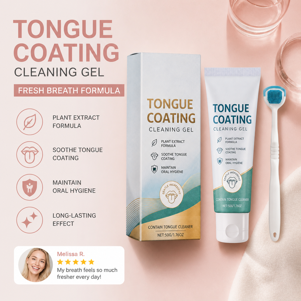 Tongue Cleaning Gel – Fresh Breath Formula For Daily Oral Care